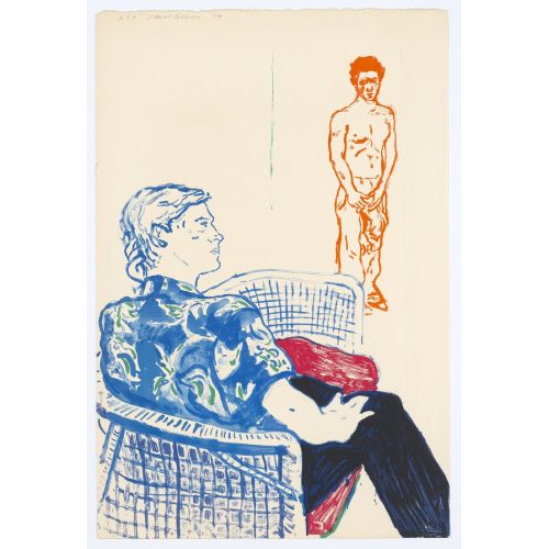 David Hockney, Joe With David Harte Pop Art David Hockney, Joe With David Harte Pop Art Art Movements David Hockney, Joe with David HarteThis artwork by David Hockney