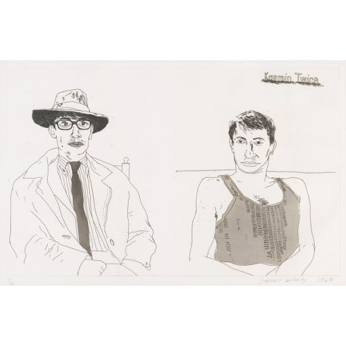 David Hockney, Kasmin Twice David Hockney, Kasmin Twice