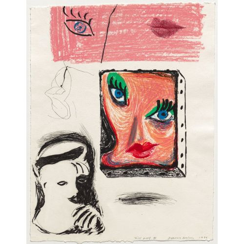 David Hockney, An Image Of Celia Study 1984 86 David Hockney, An Image Of Celia Study 1984 86