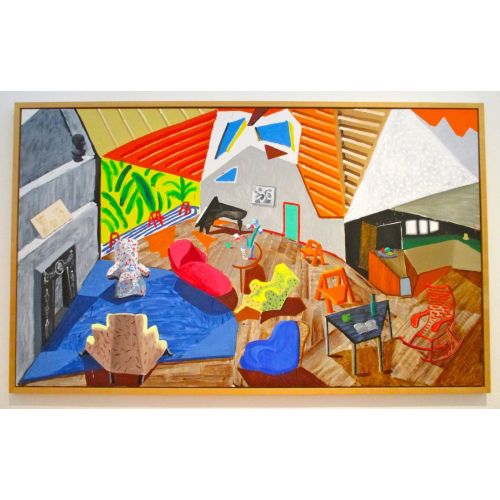 David Hockney, Los Angeles Büyük İç Mekan David Hockney, Los Angeles Büyük İç Mekan