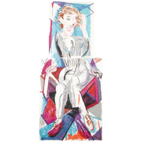 David Hockney, An Image Of Gregor Pop Art David Hockney, An Image Of Gregor Pop Art Art Movements David Hockney, An Image of GregorThis artwork by David Hockney depicts an