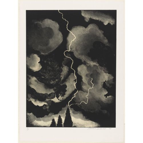 David Hockney, Lightning Print