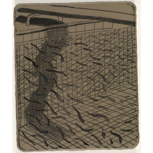David Hockney, Lithographic Stone 2