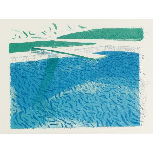 David Hockney, Lithographic Water