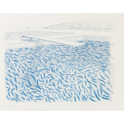 David Hockney, Lithographic Water