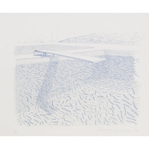 David Hockney, Lithographic Water