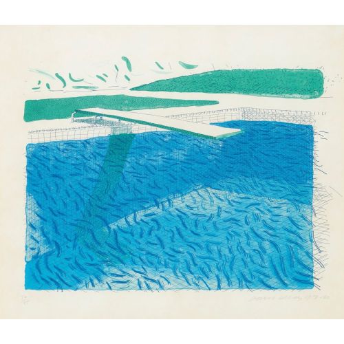 David Hockney, Lithographic Water