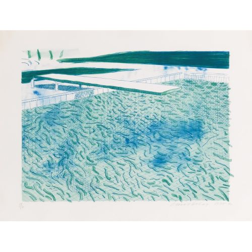 David Hockney, Lithographic Water