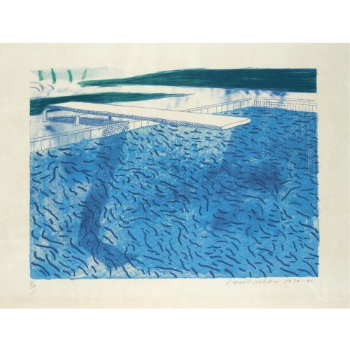 David Hockney, Lithographic Water