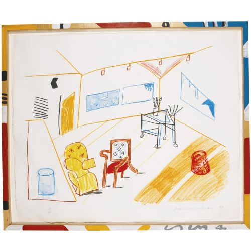 David Hockney, Moving Focus Serie