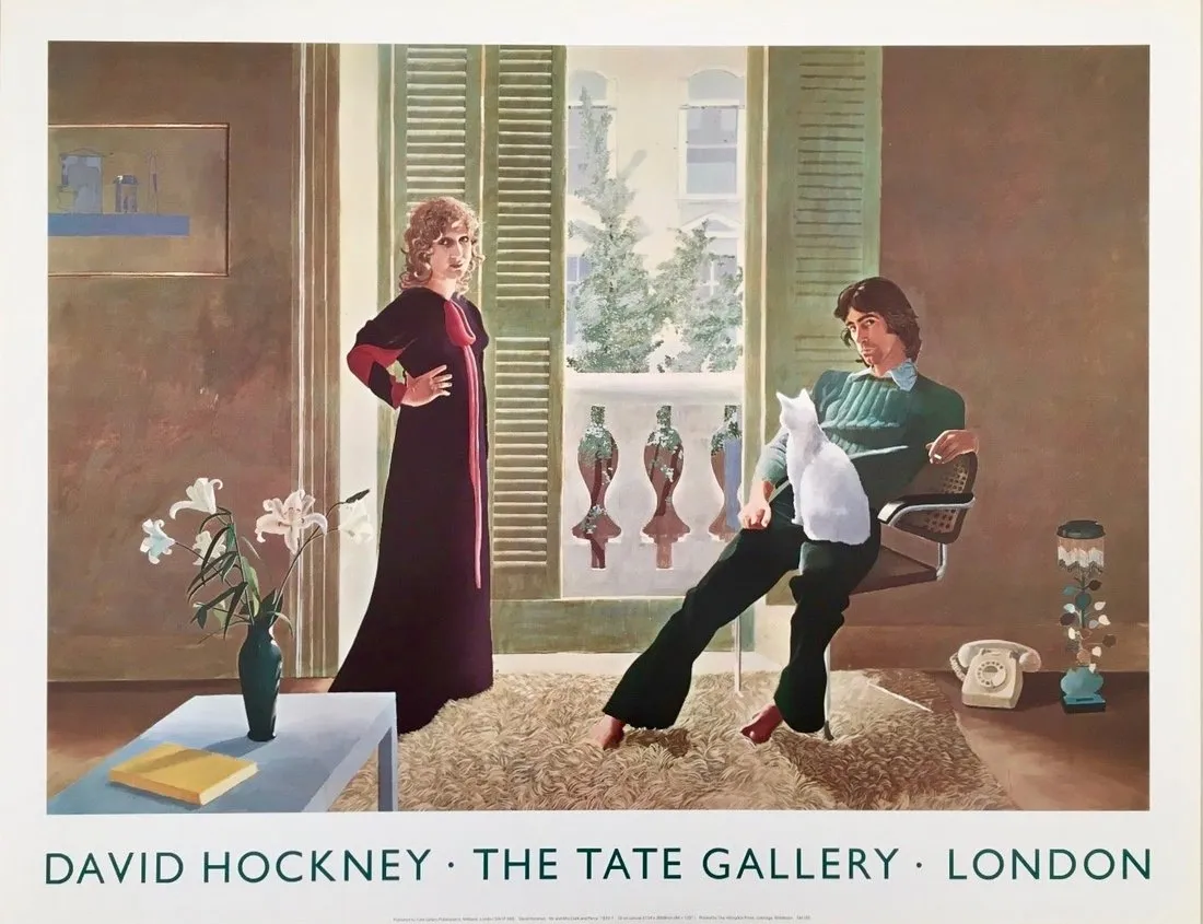 版画 David Hockney Mr&Mrs Clark &Percy poster David Hockney, Mr And Mrs Clark Poster | Arthipo