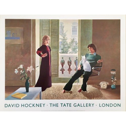 David Hockney, Mr And Mrs Clark Poster Pop Art David Hockney, Mr And Mrs Clark Poster Pop Art Art Movements David Hockney, Mr and Mrs Clark PosterThe subject of the work is Mr
