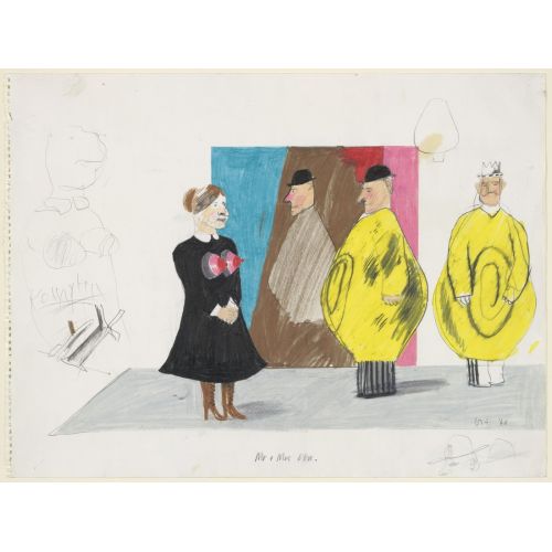 David Hockney, Bay Ve Bayan Ubu