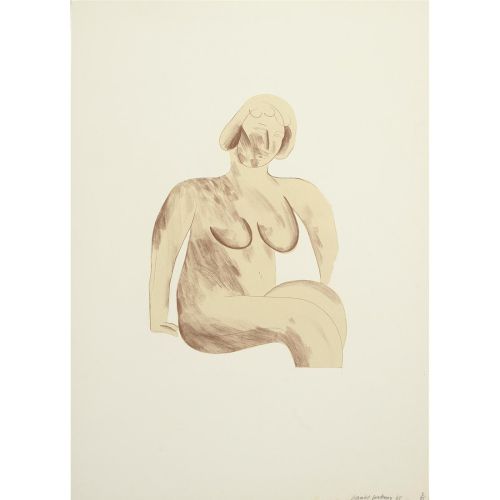 David Hockney, Çıplak Kadın