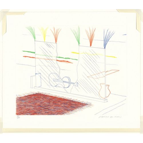 David Hockney, On It May Stay His Eye