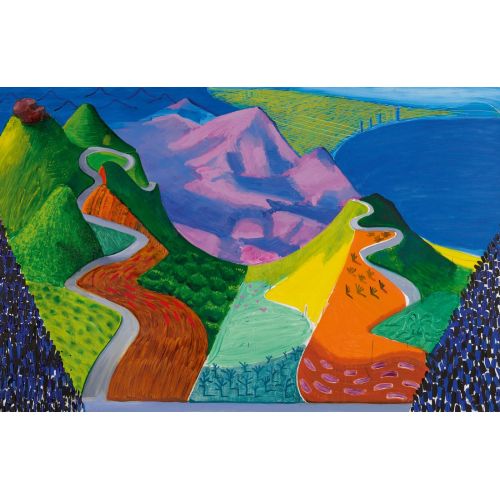 David Hockney, Pacific Coast Highway And Santa Monica