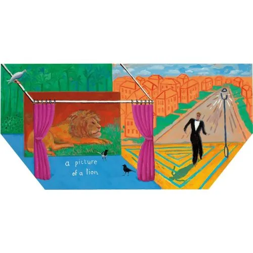 David Hockney, A Picture Of A Lion