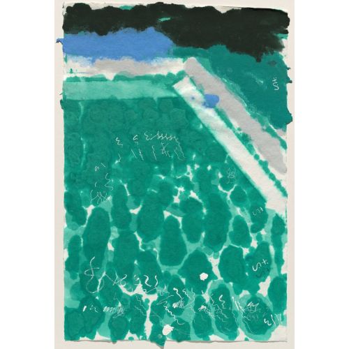 David Hockney, Paper Pulp Test III