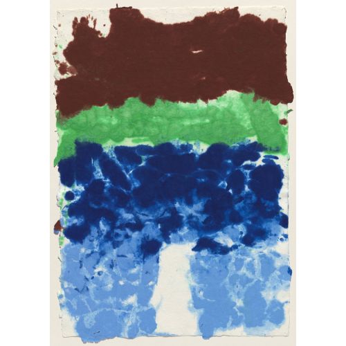 David Hockney, Paper Pulp Test Ix 1978