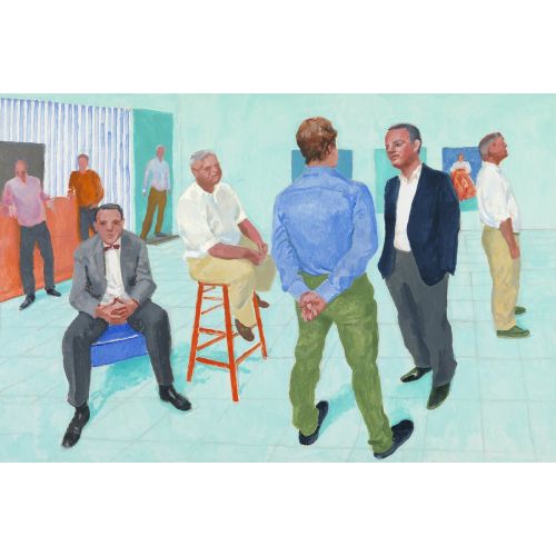 David Hockney, İnsan Grubu