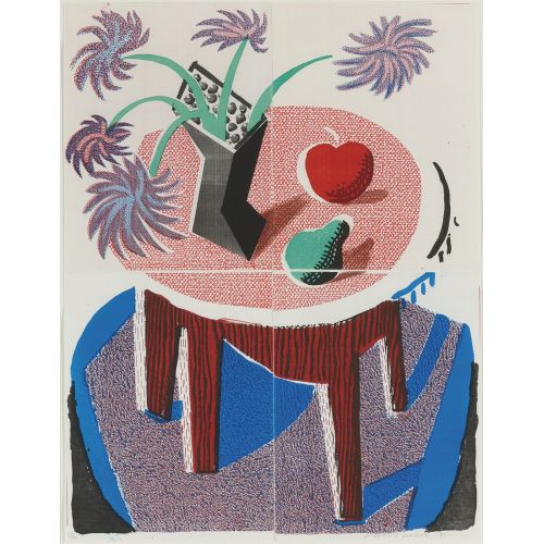 David Hockney, Apple And Pear David Hockney, Apple And Pear