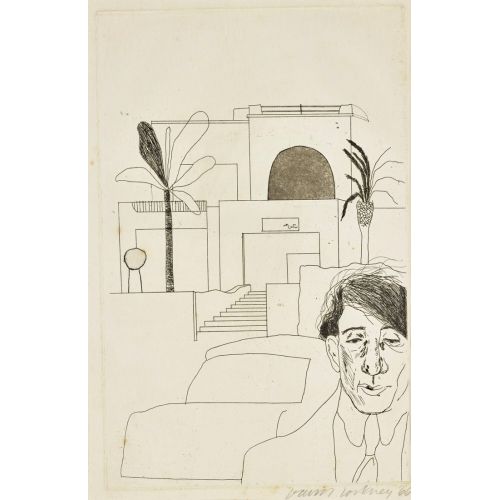 David Hockney, Cavafy Portresi