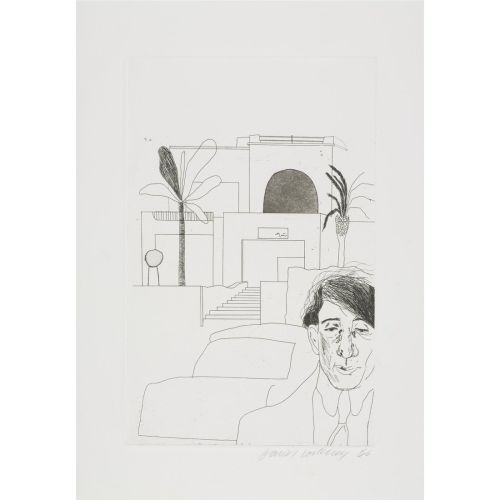 David Hockney, Cavafy Portresi II