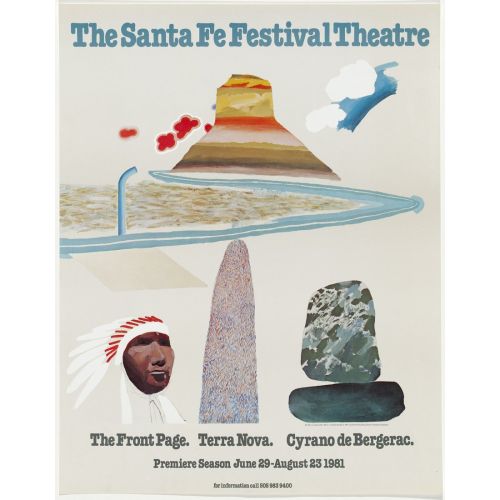 David Hockney, Santa Fe Festival Theatre David Hockney, Santa Fe Festival Theatre