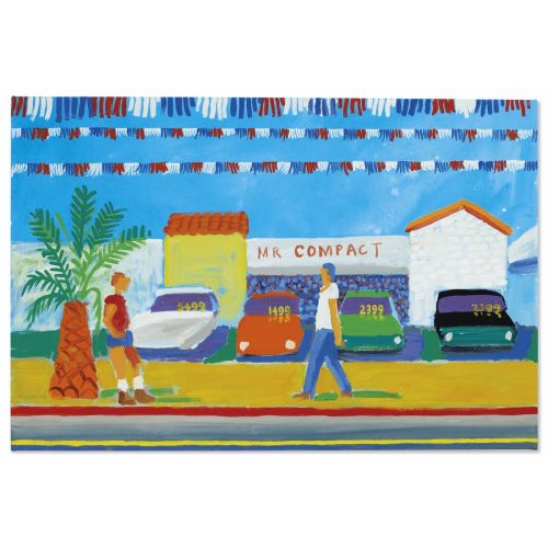 David Hockney, Santa Monica Boulevard David Hockney, Santa Monica Boulevard