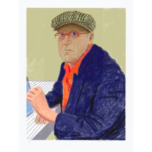 David Hockney, Otoportre Iı, 14 Mart 2012 Pop Art David Hockney, Otoportre Iı, 14 Mart 2012 Pop Art Sanat Akımları David Hockney, Kendi Portresi II, 14 Mart 2012Konu: David
