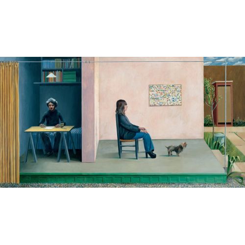 David Hockney, Shirley Goldfarb Ve Gregory Masurovsky