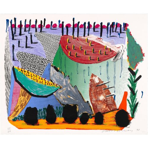David Hockney, Slow Rise 1994 David Hockney, Slow Rise 1994