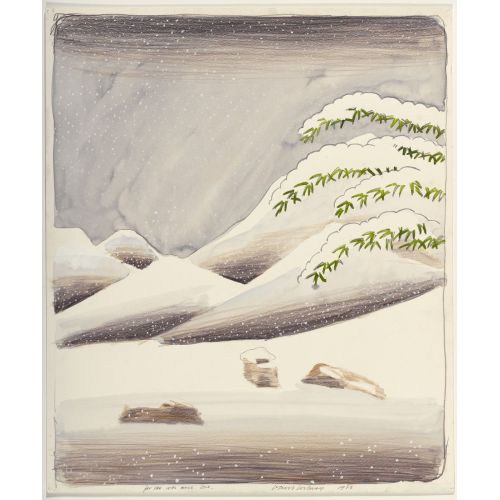 David Hockney, Snow Study David Hockney, Snow Study