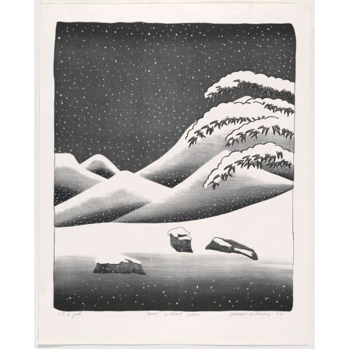 David Hockney, Snow Without Colour 1973 David Hockney, Snow Without Colour 1973