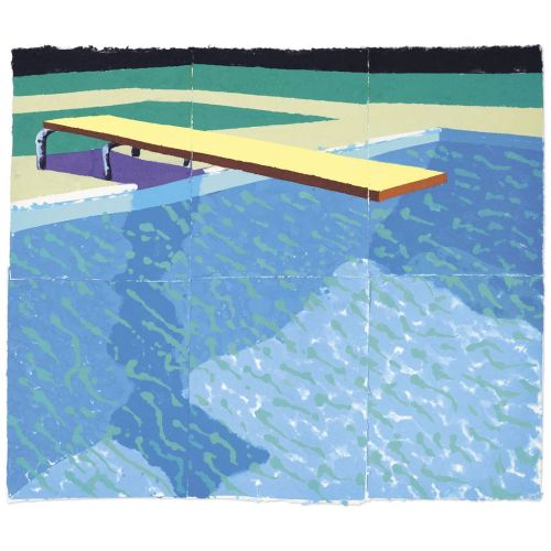 David Hockney, Gölge İle Atlama Taşı David Hockney, Gölge İle Atlama Taşı