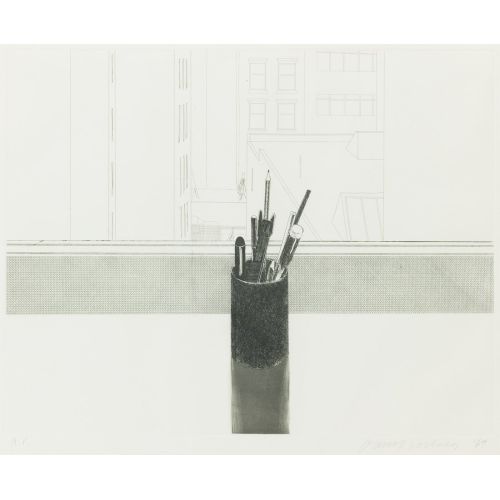 David Hockney, Still Life Cylinder