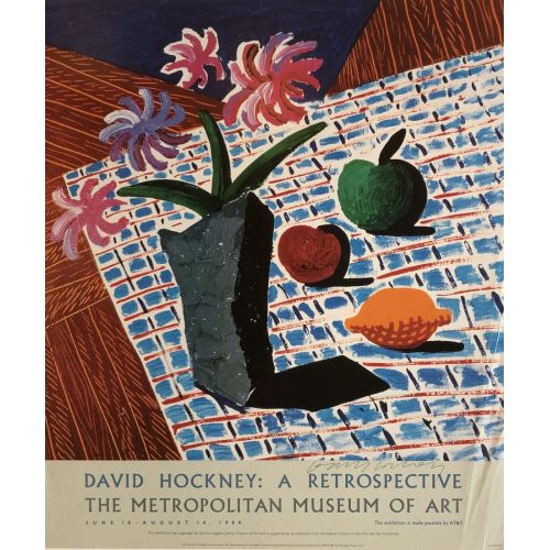 David Hockney, Çiçeklerle Natürmort