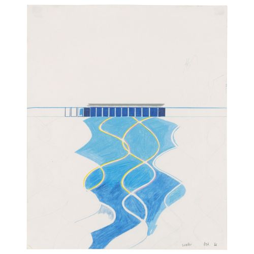 David Hockney, Havuzdaki Su Çalışması