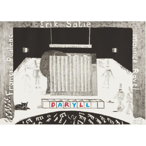 David Hockney, A Souvenir Of A Triple Bill David Hockney, A Souvenir Of A Triple Bill