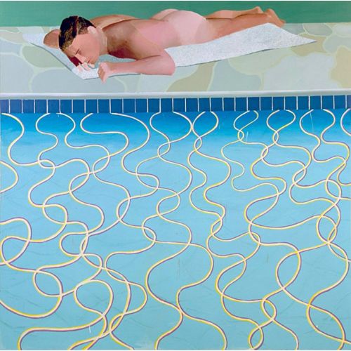 David Hockney, Güneşlenmek