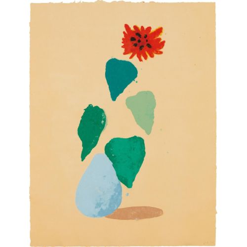 David Hockney, Ayçiçeği H David Hockney, Ayçiçeği H