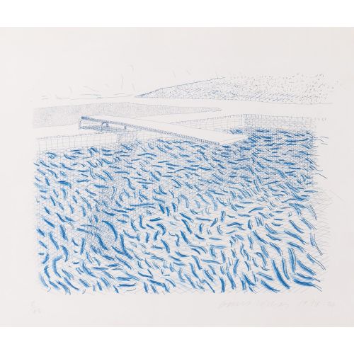 David Hockney, Swimming Pool