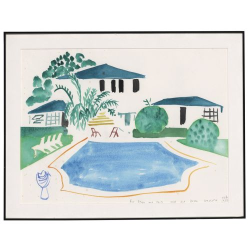 David Hockney, Swimming Pool