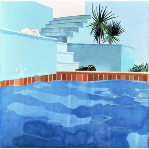 David Hockney, Ev Etrafındaki Yüzme Havuzu
