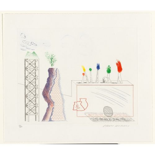 David Hockney, A Tune David Hockney, A Tune