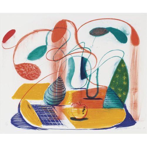 David Hockney, Table Flowable