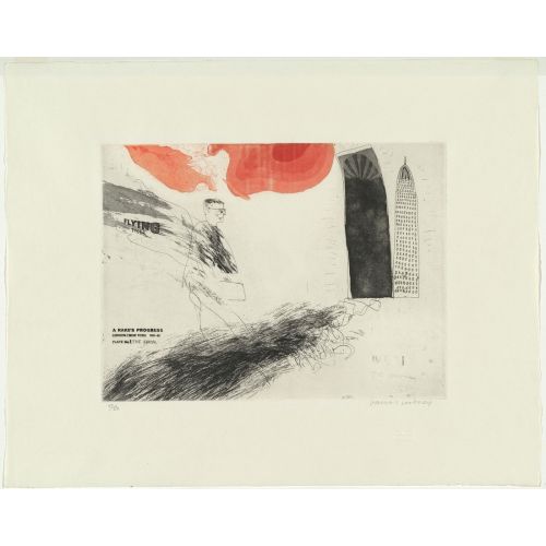 David Hockney, Geliş 1961 David Hockney, Geliş 1961