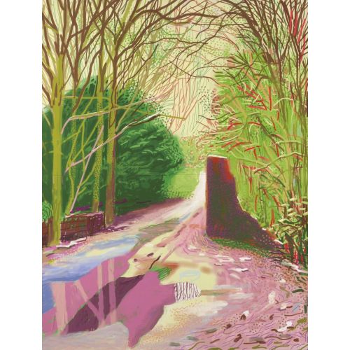 David Hockney, Woldgate East Yorkshire'da Baharın Gelişi