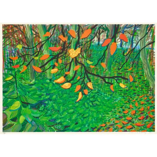 David Hockney, Autumn Leaves David Hockney, Autumn Leaves