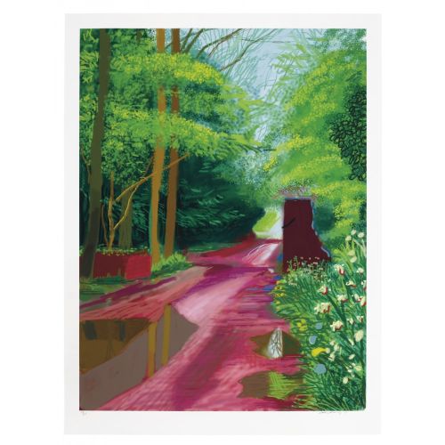 David Hockney, The Arrival Of Spring In Woldgate East Yorkshire